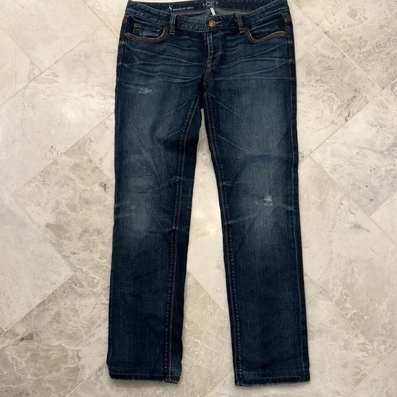 EUC Loft Modern Slim Jeans Sz 29/8 - Picture 3 of 6